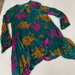 World Market floral dress tunic